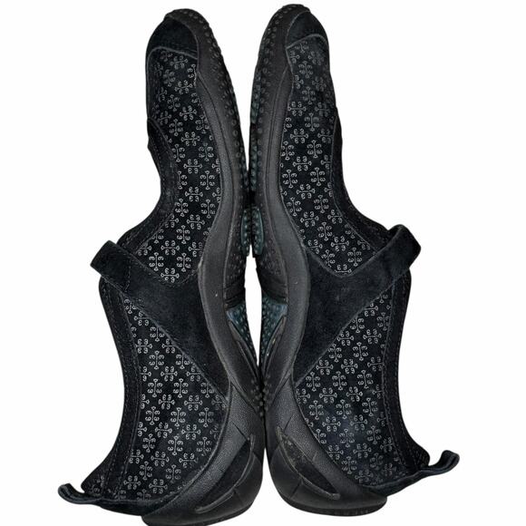 Merrell Circuit Mary Jane Shoes Womens 7.5 Black Suede Ortholite Sporty Comfort - Picture 6 of 13